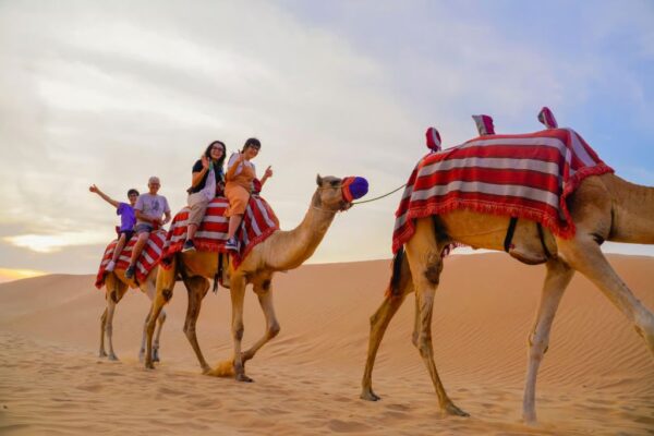 Dubai: Desert Safari, Quad Bike, Camel Ride & Al Khayma Camp