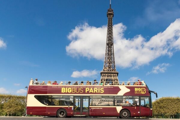Paris Big Bus Hop-On Hop-Off Tour with Optional River Cruise