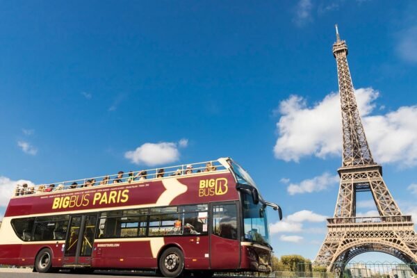 Paris Big Bus Hop-On Hop-Off Tour with Optional River Cruise