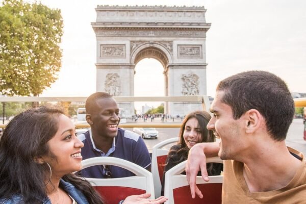 Paris Big Bus Hop-On Hop-Off Tour with Optional River Cruise