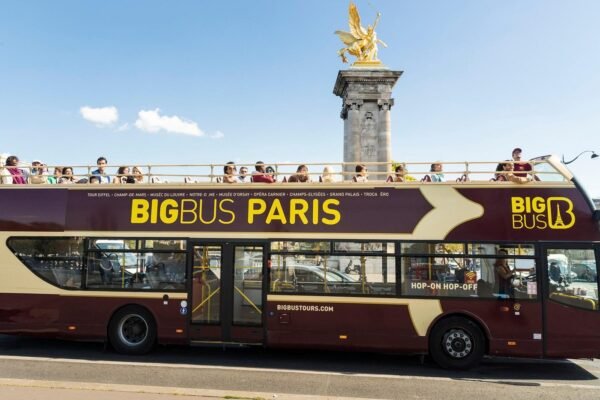 Paris Big Bus Hop-On Hop-Off Tour with Optional River Cruise