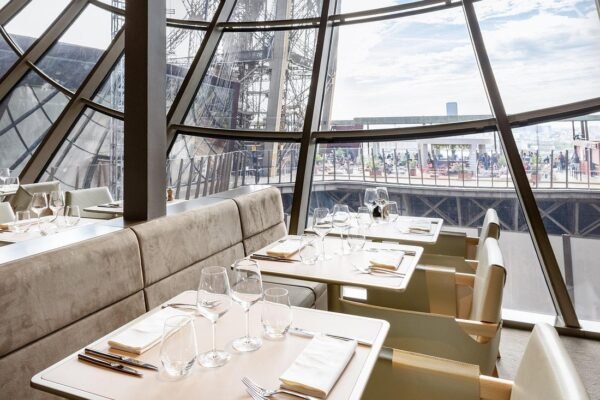 Paris Late Lunch at Eiffel Tower’s Madame Brasserie Restaurant