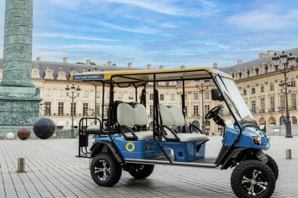 Golf Cart in Paris – Private Guided City Tour – Pickup Included
