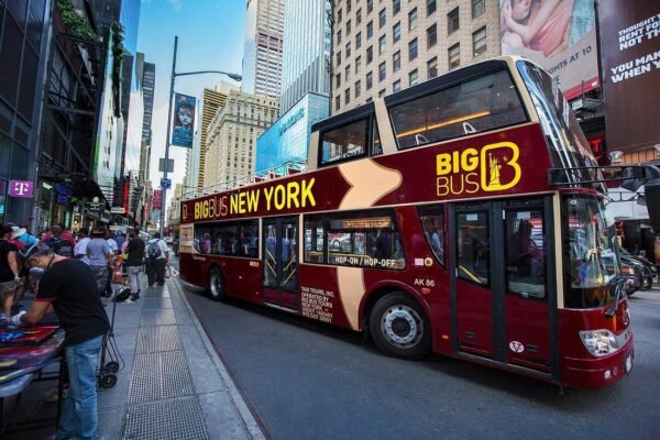 New York: Hop-On Hop-Off Sightseeing Tour by Open-top Bus
