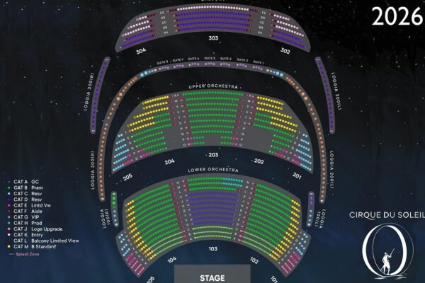 O™ by Cirque du Soleil® at the Bellagio Hotel and Casino